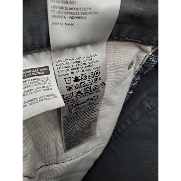 Levi's Jeans 505 Gray Bootcut Wide Leg Blokecore - Picture 8 of 8